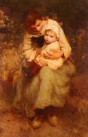 William Lee Hankey RWS - Mother And Child